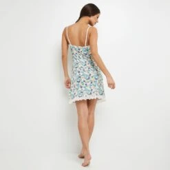 NUISETTE VISCOSE BLANC/VERT -sous-vêtement boutique 43187203 D