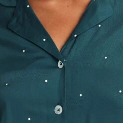 CHEMISE DE PYJAMA VISCOSE VERT -sous-vêtement boutique 43193301 Z