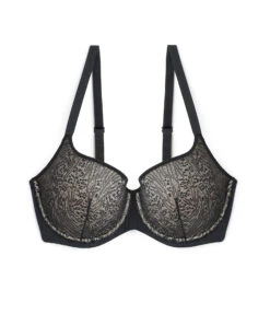 Soutien-gorge Coques Armatures NOIR -sous-vêtement boutique 77001300 Z