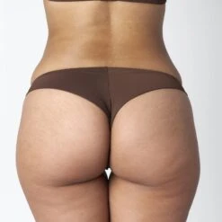 Tanga Microfibre CHOCOLAT -sous-vêtement boutique 77011200 D