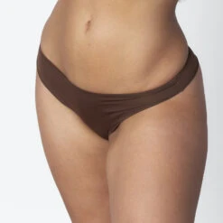 Tanga Microfibre CHOCOLAT -sous-vêtement boutique 77011200 Z