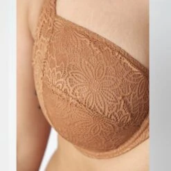 SOUTIEN-GORGE SANS COQUES ARMATURES CARAMEL -sous-vêtement boutique 77011400 Z