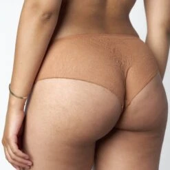 Shorty Microfibre Et Tulle CARAMEL -sous-vêtement boutique 77011900 D