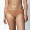 Shorty Microfibre Et Tulle CARAMEL