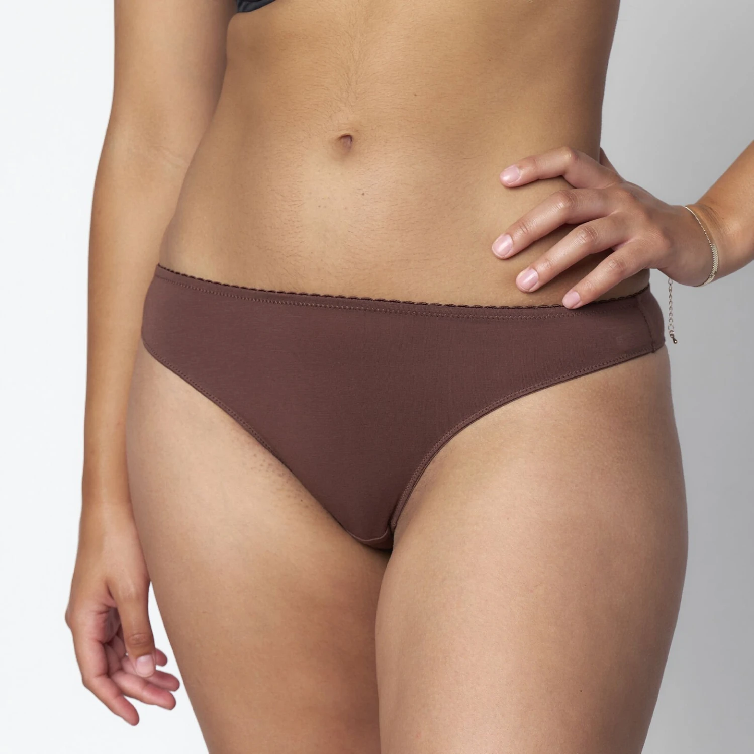 LOT DE 3 TANGAS COTON BIO MULTICOLORE 4 LOT DE 3 TANGAS COTON BIO MULTICOLORE – Image 2