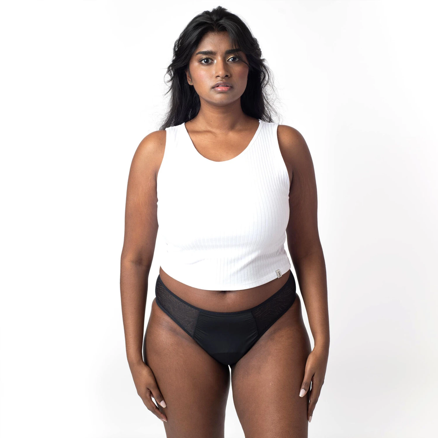 Culotte Menstruelle Flux Moyen NOIR 4 Culotte Menstruelle Flux Moyen NOIR – Image 2