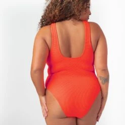 EGO MAILLOT 1P MAILLE GAUFREE ORANGE -sous-vêtement boutique 77015100 D