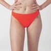 CULOTTE MAILLE GAUFREE ORANGE -sous-vêtement boutique 77015300 F