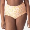 SHORTY CÔTE IMPRIMEE MULTICOLORE -sous-vêtement boutique 77015500 F