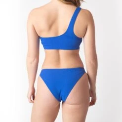 CULOTTE MAILLE COTELEE BLEU -sous-vêtement boutique 77015700 D